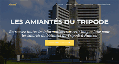 Desktop Screenshot of les-amiantes-du-tripode.fr